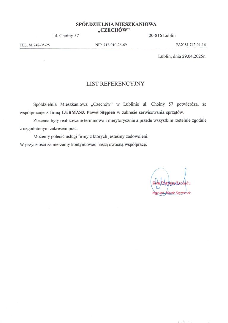 SM Czechów